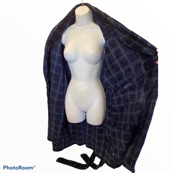 Club Room robe - navy blue one size - Picture 3 of 6